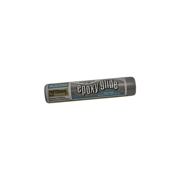 Wooster® - Epoxy Glide™ 9" x 1/4" Gray Fabric Paint Roller Cover