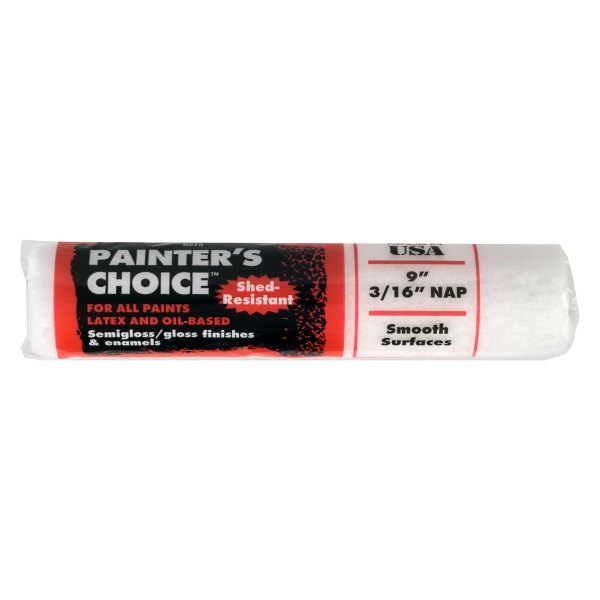 Wooster® - Painters Choice™ 7" x 3/16" White Fabric Paint Roller Cover 