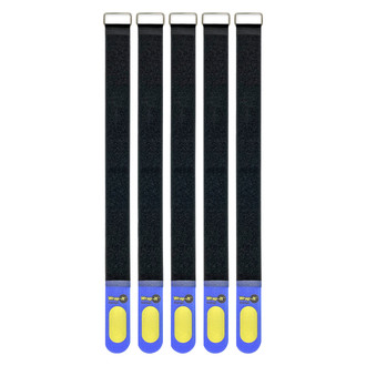Wrap-It® 205-MB20B - 20' x 1/5" Blue Multi Purpose Strap (5 Pieces)