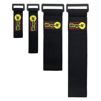 Wrap-It® 704-6928B - 6"-18" Super Stretch Storage Strap Kit (4 Pieces)