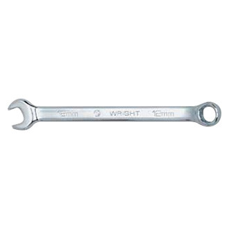 Wright Tool Company® - Metric 12-Point Angled Head Chrome Combination Wrench