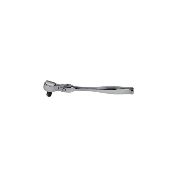 Wright Tool Company® - 1/4" Drive 5-1/2" Length 45 Teeth Flexible Head Flat Metal Grip Ratchet