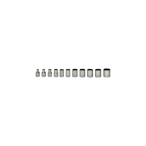 Wright Tool Company® - 1/4" Drive 6-Point Socket Set 11 Pieces