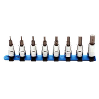 Wright Tool Company® - 3/8" Drive Metric Hex Bit Socket Set 8 Pieces