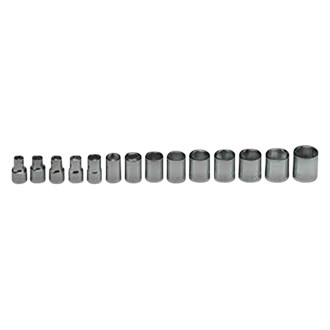 Wright Tool Company® - 3/8" Drive 6-Point Metric Socket Set 14 Pieces