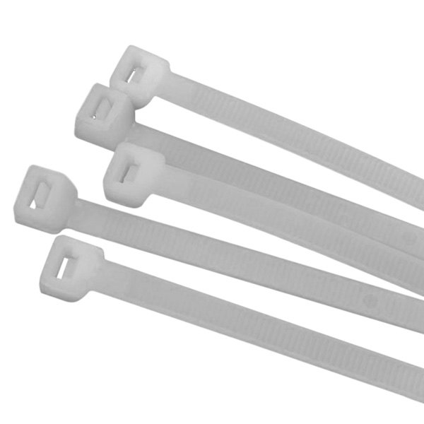 Xscorpion® - 8" Nylon White Cable Ties