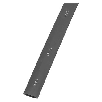 Xscorpion® - 100' x 1/2" 2:1 Polyolefin Black Heat Shrink Tubing