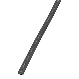 Xscorpion® HST181BK - 100' x 1/8" 2:1 Polyolefin Black Heat Shrink Tubing