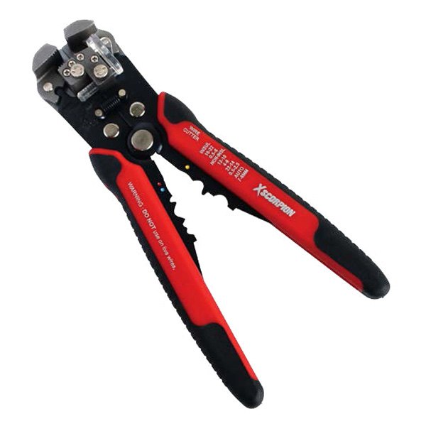 Xscorpion® - SAE 24-10 AWG Adjustable Stripper/Crimper/Wire Cutter Multi-Tool