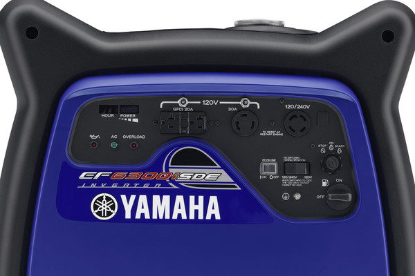 Yamaha® EF6300ISDE - 5.5 kW Gasoline Electric Start Inverter