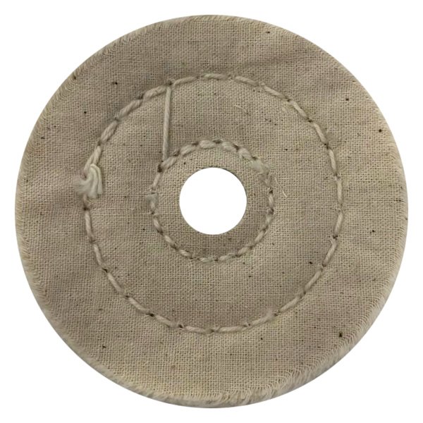 Zephyr® - 3" 40-Ply 2-Row Cotton Buffing Wheel